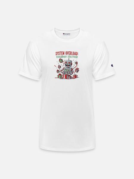 System Overload Holiday - Champion Unisex T-Shirt - white