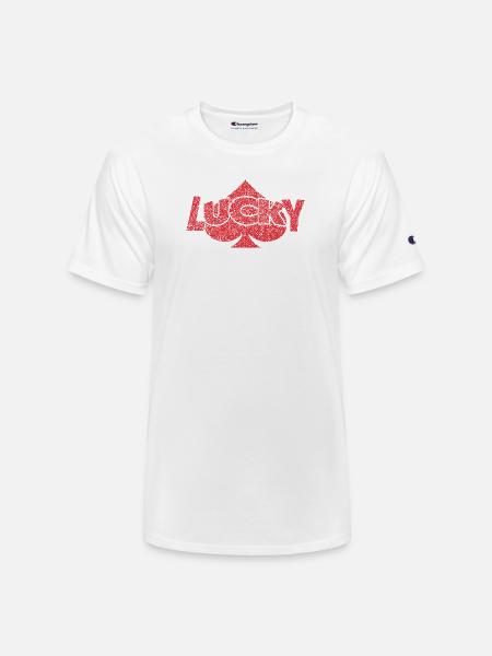 Lucky Spade - Champion Unisex T-Shirt - white