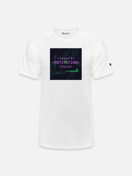 Motivation Slot - Champion Unisex T-Shirt - white
