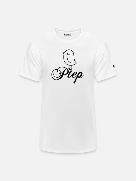 Sparrow “Piep” - Champion Unisex T-Shirt - white