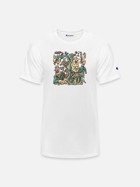 Mutation - Champion Unisex T-Shirt - white