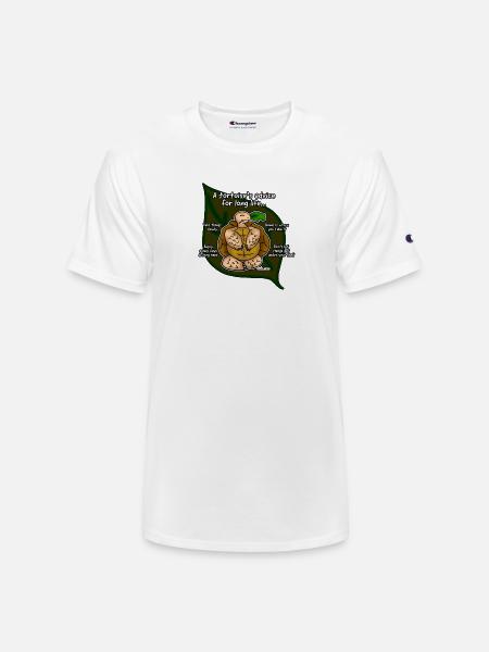 tortoise advice - Champion Unisex T-Shirt - white