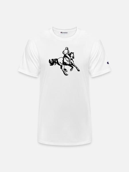 Equestrian - Champion Unisex T-Shirt - white