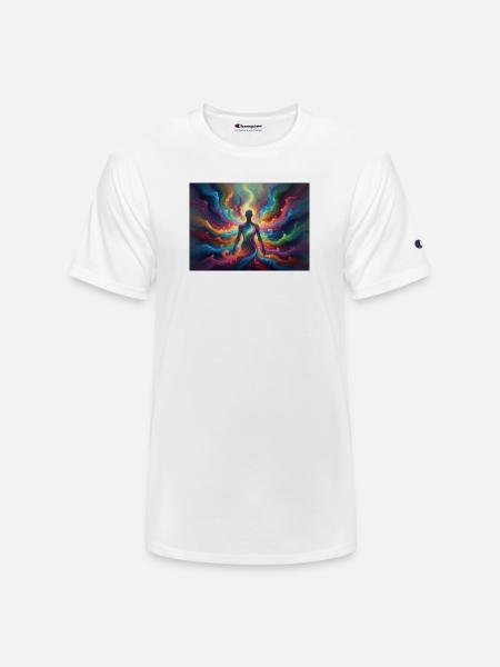 Flash Aura - Champion Unisex T-Shirt - white