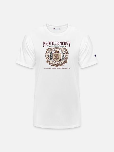 Brother Nervy Gentlemen's Club - Champion Unisex T-Shirt - white