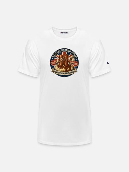 Bangers and Mash Society - Champion Unisex T-Shirt - white