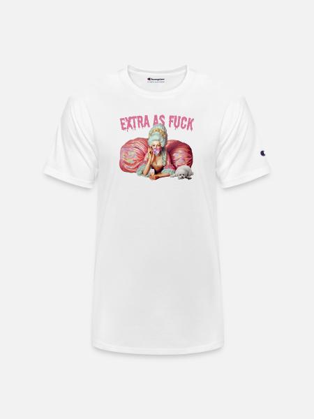 Rococo Bubblegum Queen - Champion Unisex T-Shirt - white