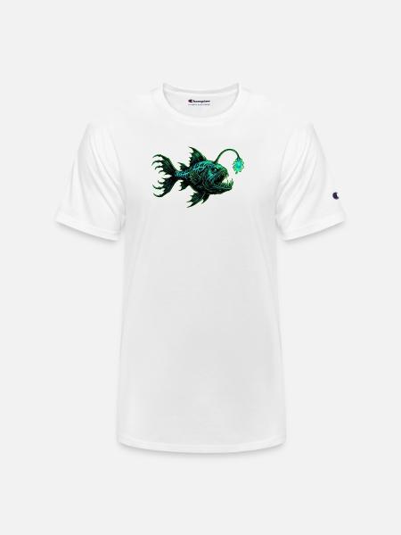 Ocean Depths Art - Champion Unisex T-Shirt - white