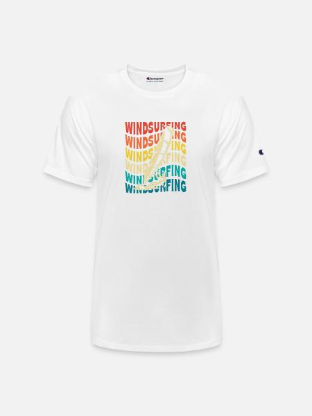 Windsurf Water Sports Windsurfing - Champion Unisex T-Shirt - white