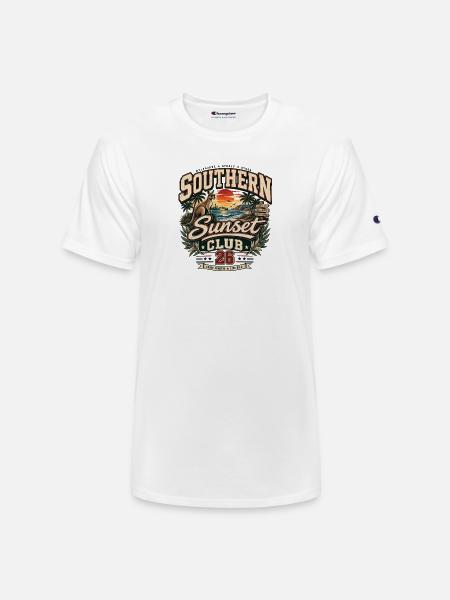 Southern Sunset Club 26 - Champion Unisex T-Shirt - white