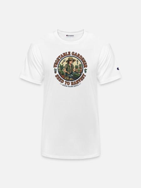 Seed to Harvest Garden - Champion Unisex T-Shirt - white