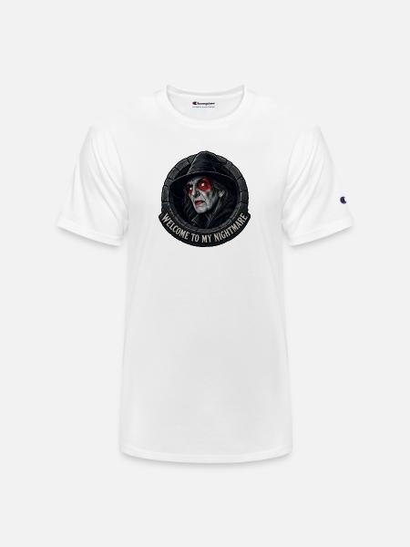 Nightmare Witch in Stone Ring - Champion Unisex T-Shirt - white
