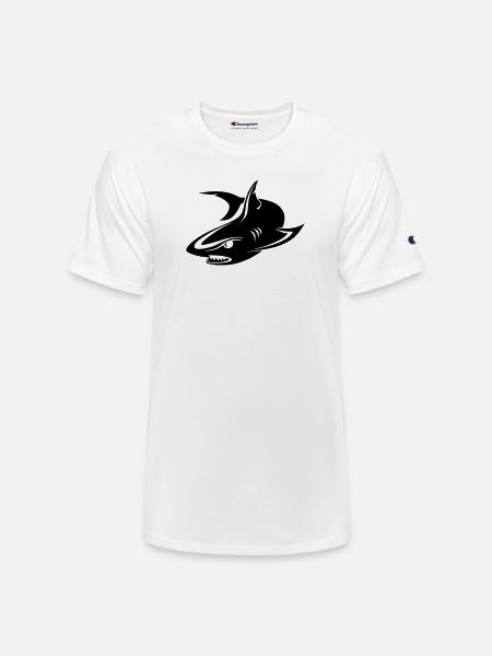Shark - Champion Unisex T-Shirt - white