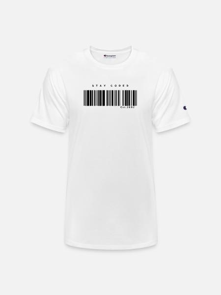 Stay Coded - Champion Unisex T-Shirt - white