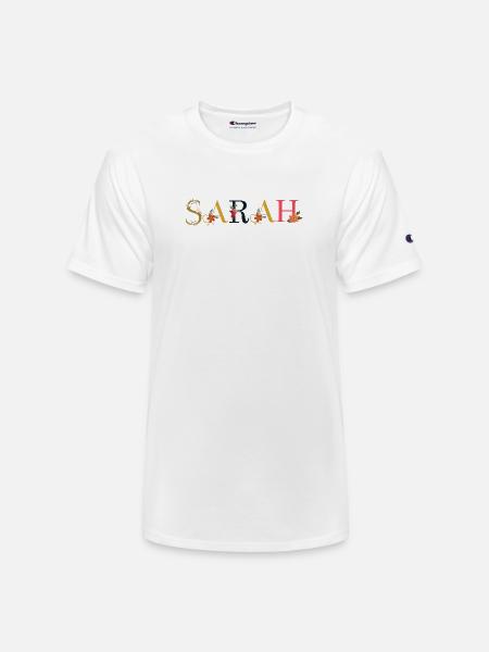 Sarah - Champion Unisex T-Shirt - white