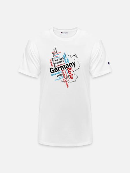 Germany - Champion Unisex T-Shirt - white