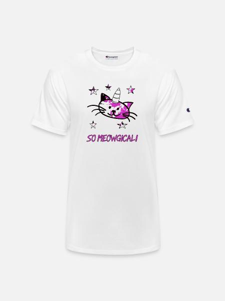 So Meowgical - Champion Unisex T-Shirt - white