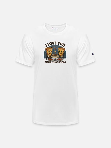 SLICE OF LOVE NYC - Champion Unisex T-Shirt - white