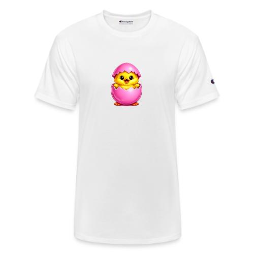 Easter Chick Pink - Champion Unisex T-Shirt