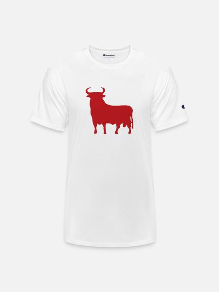 Spanish Bull - Champion Unisex T-Shirt - white