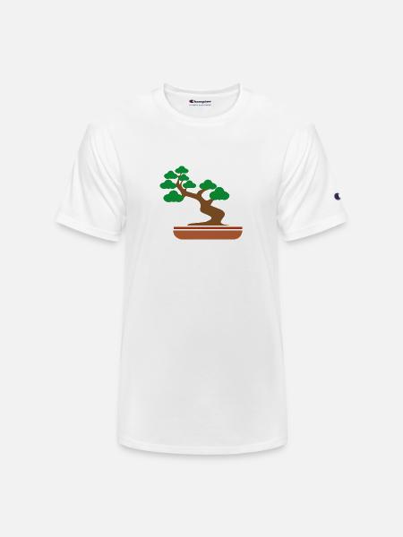 bonsai - Champion Unisex T-Shirt - white