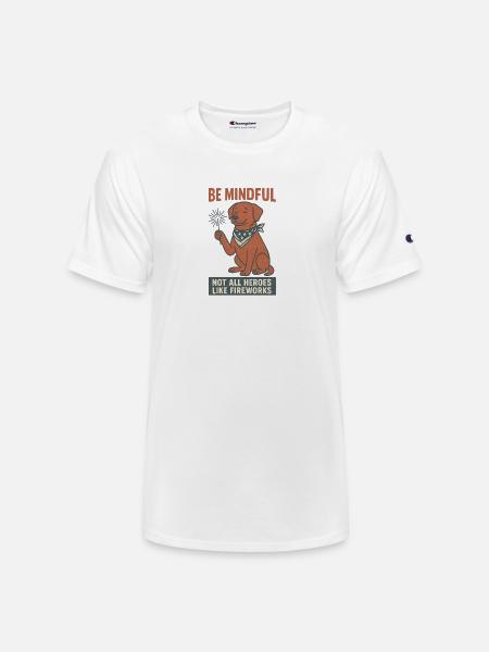 Be Mindful - Champion Unisex T-Shirt - white