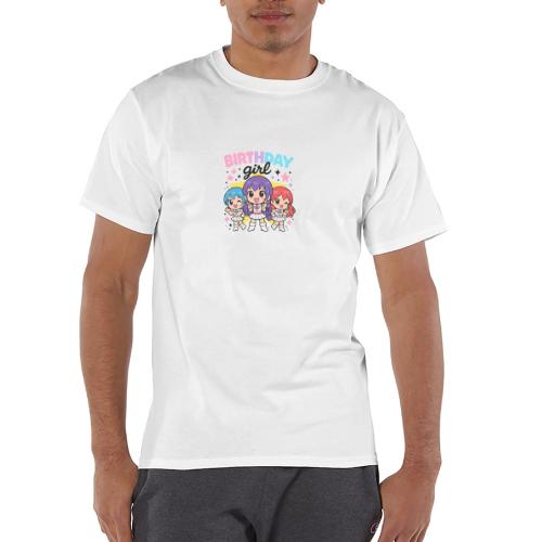 Cute Chibi Birthday Idol Girls - Champion Unisex T-Shirt