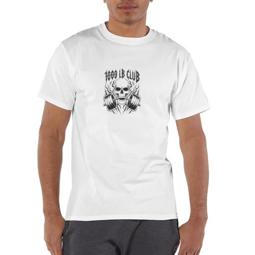 1000 LB Club Skull Barbell Powerlif - Champion Unisex T-Shirt