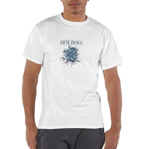 Flower Splash Blues - Champion Unisex T-Shirt