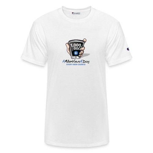 AMillionViewsADay - every view counts! - Champion Unisex T-Shirt