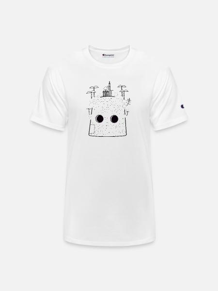 bucket head - Champion Unisex T-Shirt - white