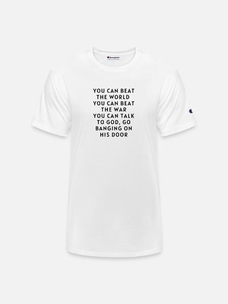 Motivation quote - Champion Unisex T-Shirt - white