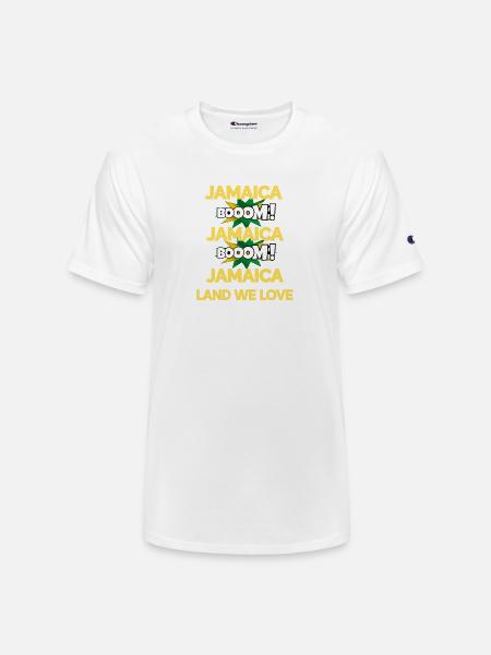 Jamaica Boom v3 - Champion Unisex T-Shirt - white