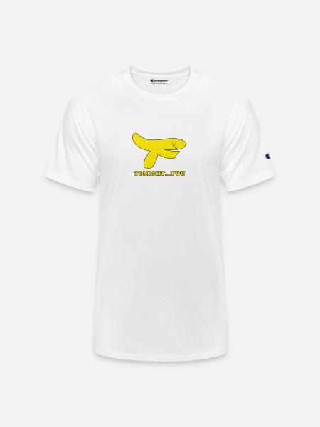 Hand Banana - Champion Unisex T-Shirt - white