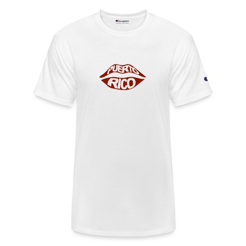 Puerto Rico Lips - Champion Unisex T-Shirt