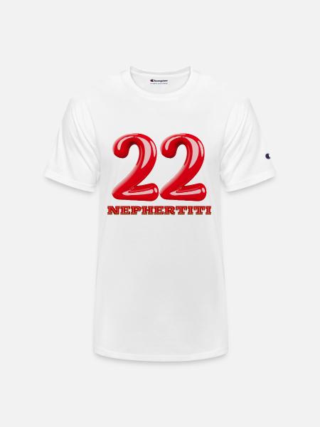 Nefertiti - Champion Unisex T-Shirt - white