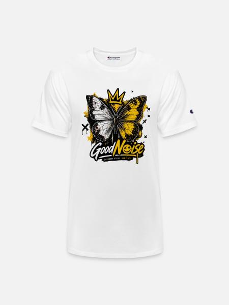 Butterfly Crown Graffiti - Champion Unisex T-Shirt - white