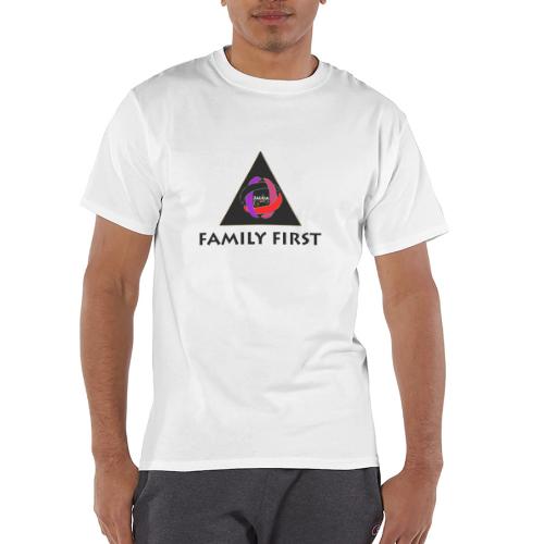 JALEJA FAMILY FIRST (BLACK PRINT) - Champion Unisex T-Shirt