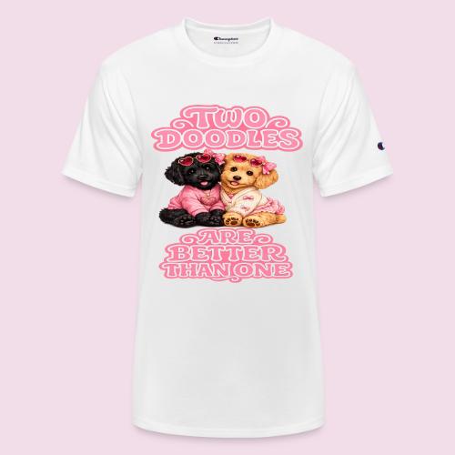 Two Doodles Are Better Than One - Champion Unisex T-Shirt