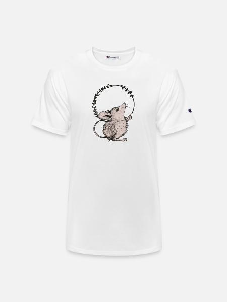 Mouse - Champion Unisex T-Shirt - white