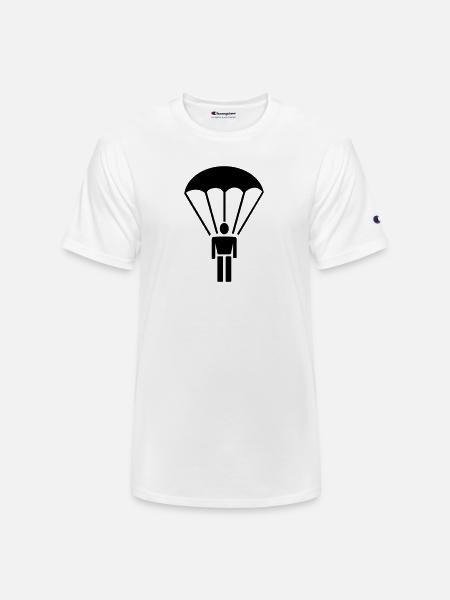 parachute - Champion Unisex T-Shirt - white