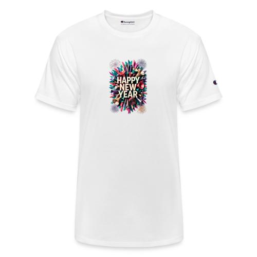 New Year's Party Horn T-Shirt - Champion Unisex T-Shirt
