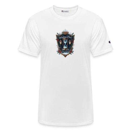 Wintering in Peace (No Visitors) T-Shirt - Champion Unisex T-Shirt