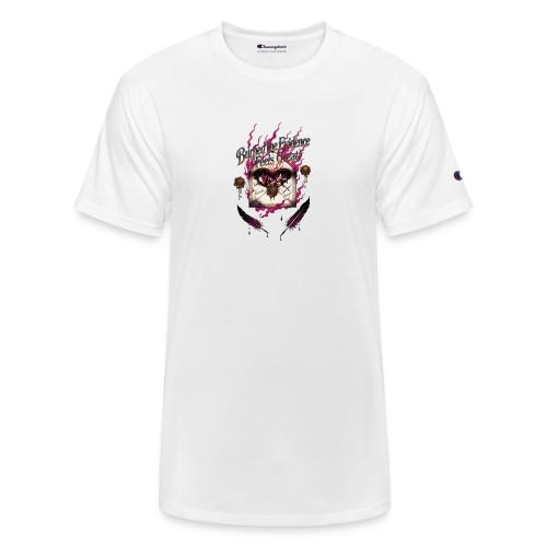 Burned the Evidence Feels Great T-Shirt - Champion Unisex T-Shirt