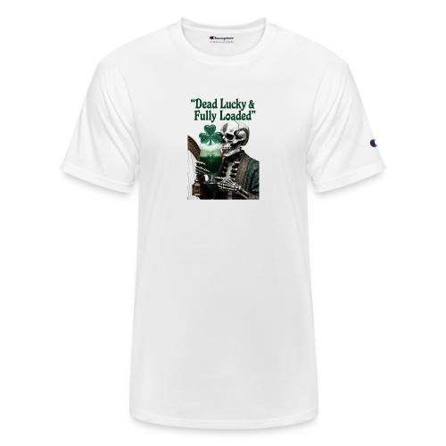 Lucky Skeleton Stout T-Shirt - Champion Unisex T-Shirt