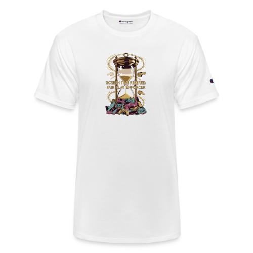 Screen Time Referee T Shirt, Fair Play Enforcer - Champion Unisex T-Shirt