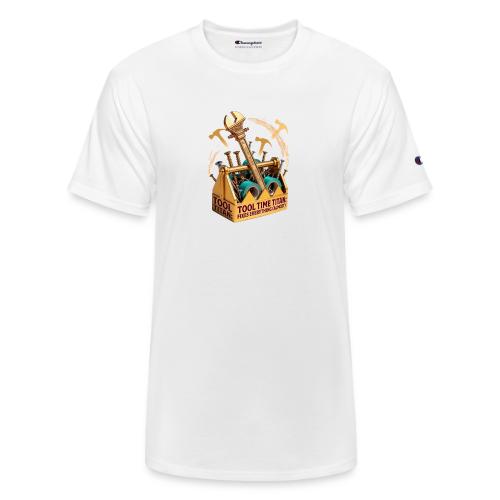 Tool Time Titan T Shirt, Funny Dad Gift - Champion Unisex T-Shirt
