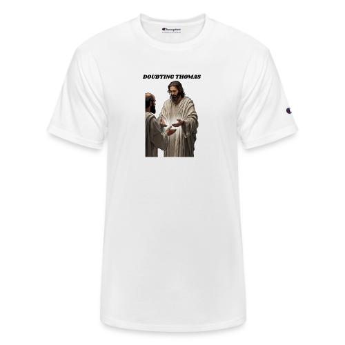 Doubting Thomas Resurrection T Shirt, Gift - Champion Unisex T-Shirt