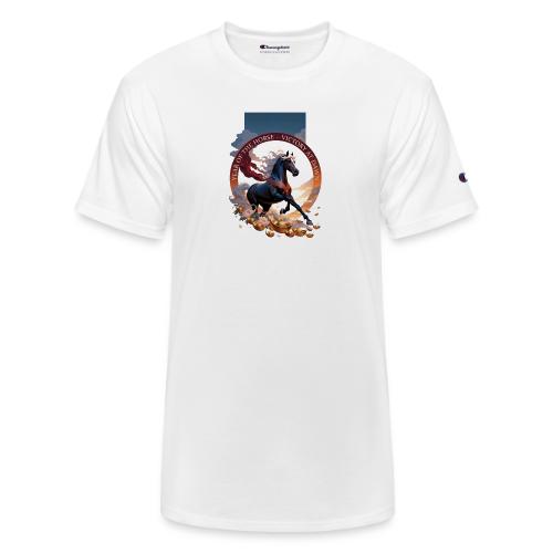 Year of the Horse Dawn T Shirt,Lunar New Year Gift - Champion Unisex T-Shirt