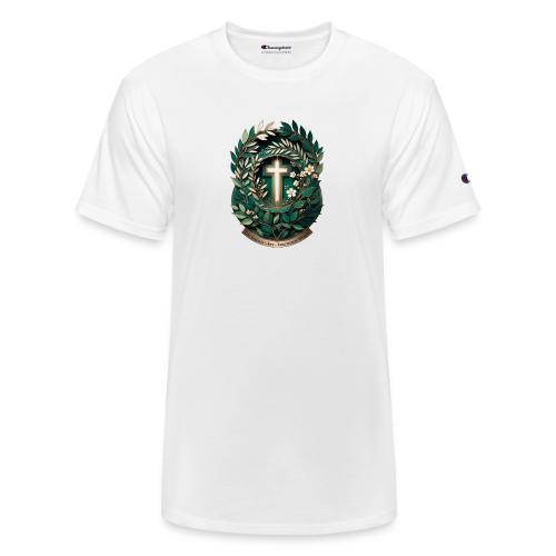 Easter Ever Green in Glory Laurel T Shirt, Gift - Champion Unisex T-Shirt